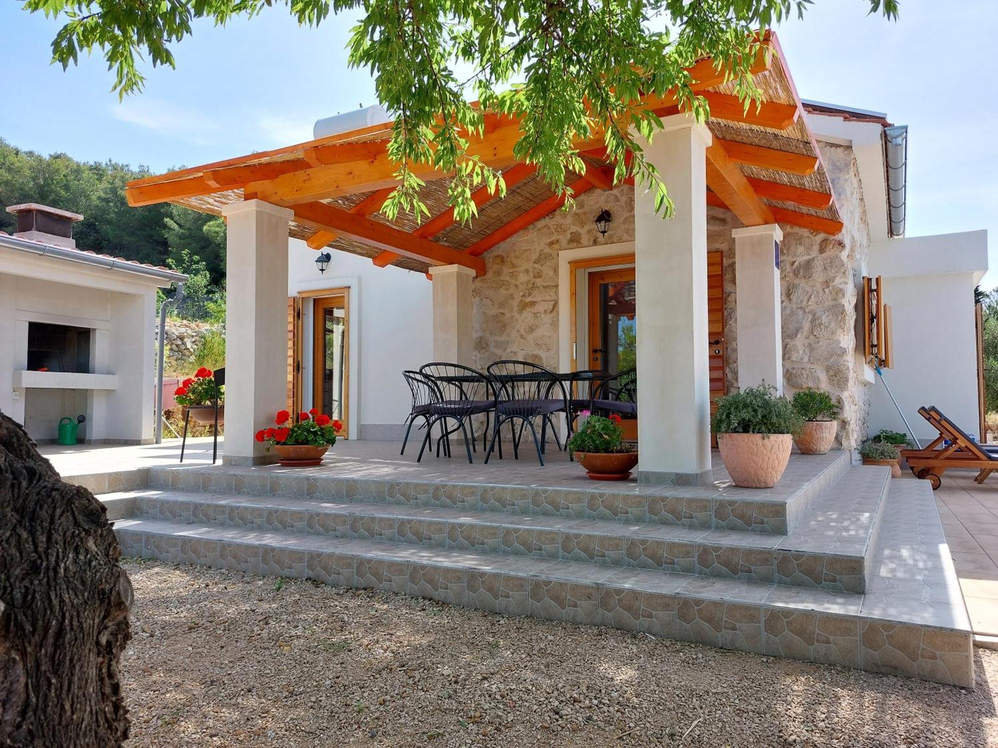 Вілла Olive Garden House Шибеник Екстер'єр фото