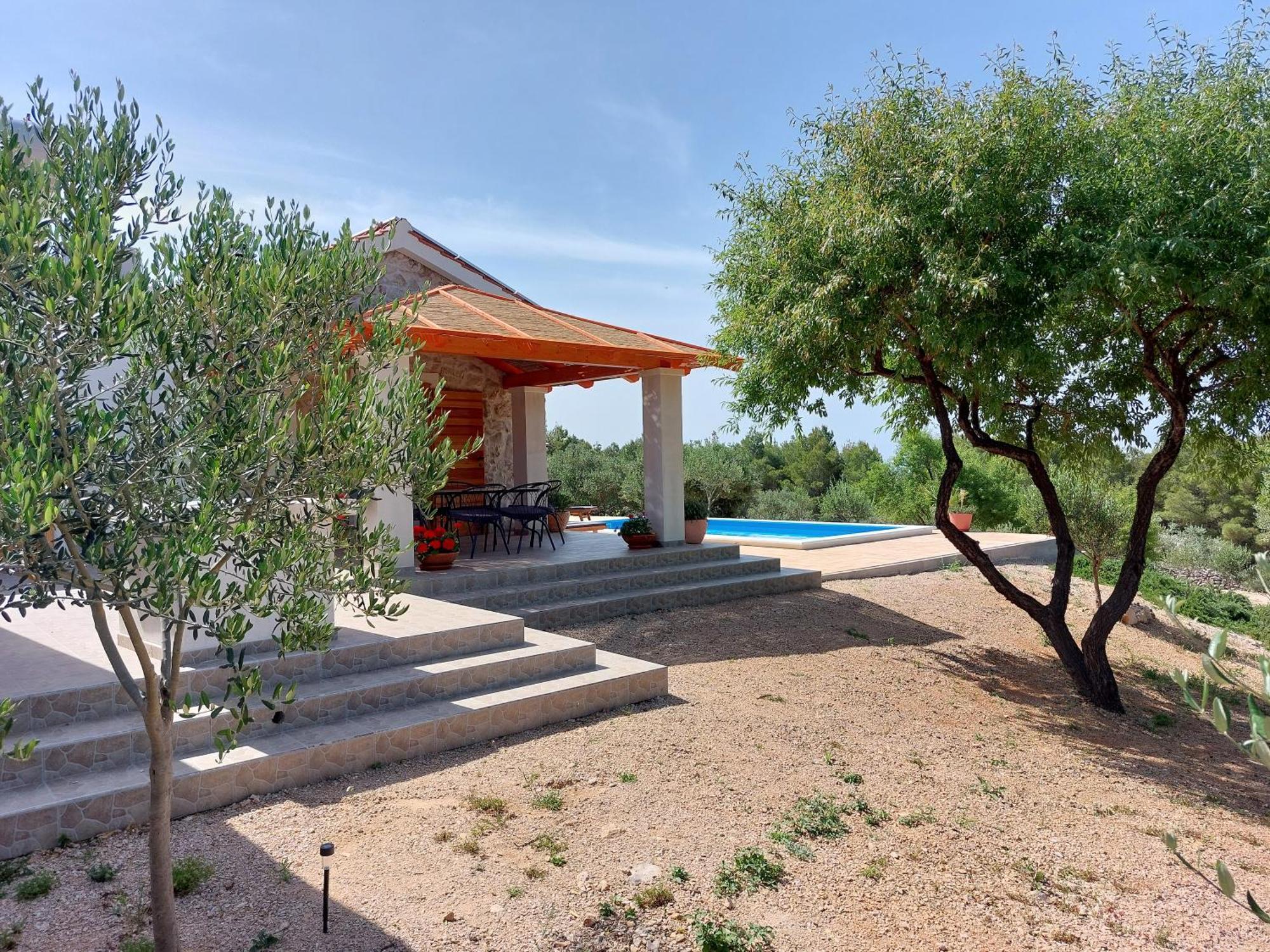 Вілла Olive Garden House Шибеник Екстер'єр фото